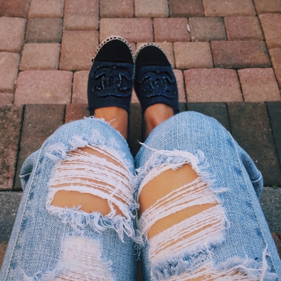 CHANEL Shoes - 100% authentic Chanel espadrilles